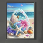 ダイヤモンドアート 海 ビーチ 貝 8