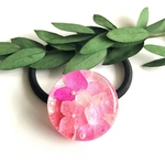 紫陽花のヘアゴム〜pink〜