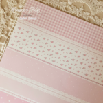[D-83] A4片面デザインペーパー Forever♡Girly1種12枚入
