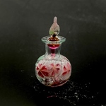 G-296 お花いっぱい　ミニチュアガラス