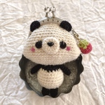パンダちゃんがま口🐼