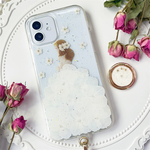 紫陽花押し花スマホケース、全機種対応、ストラップホルダ一、iFace風、手帳型、iPhone14、iPhone14Pro、iPhone14plus、iPhone13、iPhoneSE2