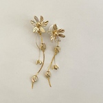 2wayフラワーピアス