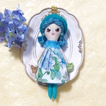 glad  doll mini 【ティファニー】　ドールチャーム　バッグチャーム