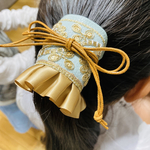 インド刺繍のヘアフック