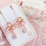 【3/25 21時より先着販売】五輪桜の耳飾り「まほろ桜」