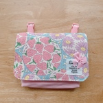 【７様ご予約品】★移動ポケット＊YUWAイチゴしゃぼんが可愛い☆水色★