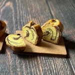 ミニチュア　チョコマーブルパウンドケーキ🍫