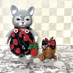 ニャンコ用　ニャンコとアノマロカリスのブラックイチゴ狩り