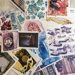 ALL黒いたぬき様 装飾ステッカー　50枚＋おまけ