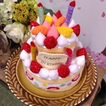 gowm様専用ページ(再販)バースデーケーキ(フルーツ)