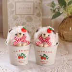 いちごガーデン🍓ふわハリちゃん（シナモン）