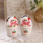 いちごガーデン🍓ふわハリちゃん
