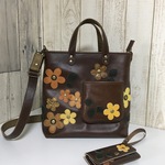☆fmirin235様オーダー品・お花たっぷり2way バック🌸🌼(A4対応)