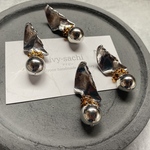 ピアス 金属アレルギー対応 サージカルステンレス シルバーピアス