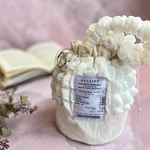 ポコポコ巾着バッグ 【White】［受注販売］