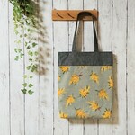 ミモザのA4トートバッグ＊モノトーン