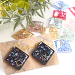 shell squareピアス・イヤリング