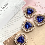 【直径28mm 2個set】高級パーツ Cb292 ラインストーン クリスタル ガラス スワロフスキー