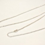 ボールチェーンネックレス/5本/70cm/シルバー
