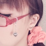 【期間・セット限定　送料無料】メガネにつける新しいアクセサリー「テンプルアクセ」*ハートと*hoshi　セット