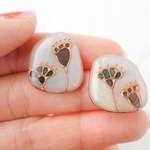 シンプルで使いやすい《お花ピアス》アレルギー対応