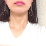 ○ ｜シンプル イヤリング ゴールド