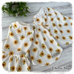 犬服　❁接触冷感🌻ひまわり柄❁ 