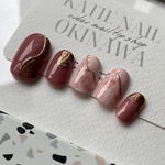 ピンク　ニュアンス　ネイルチップ