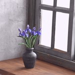 【I様専用ページ】◆粘土のお花◆　菖蒲（あやめ）ミニサイズ　（壺なし）　A790