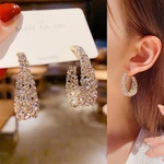 《入荷》ピアス☆クリスタル フープピアス