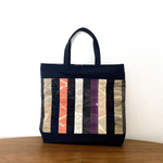 ✳︎送料無料✳︎A4が入る 紬の手提げバッグ【着物リメイク】