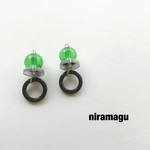 clear green＊mini hoop