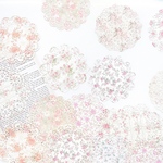 レース デザインペーパー 20枚set《Floriferous》 [P311]