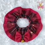 lovely 🎀 Cat frills ୨୧﻿ タータンチェック(Red) × レッド💂🇬🇧