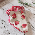 🐶いちごの🍓パフスリーブ🐱