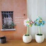 気持ち華やぐクレイの三二トピアリー