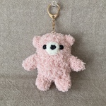ピンクくまちゃんキーホルダー🐻‍❄️