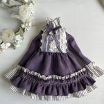  【再販】2184 アンティークなパープルのワンピース  Blythe ブライス アウトフィット
