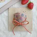  ポニーフック　インド刺繍リボン　ラップフック