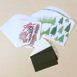 ひとこと　お手紙セット「リスの森」