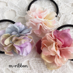 《新作》グラデーションフラワー＊ヘアゴム