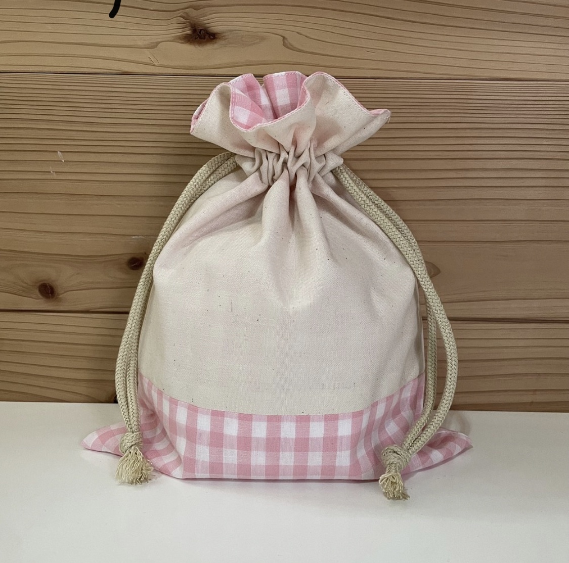 17・ハンドメイド　お箸袋　カトラリー袋　2枚セット　ピンク　くま 17・ハンドメイド お箸袋 カトラリー袋 2枚セット ピンク くま