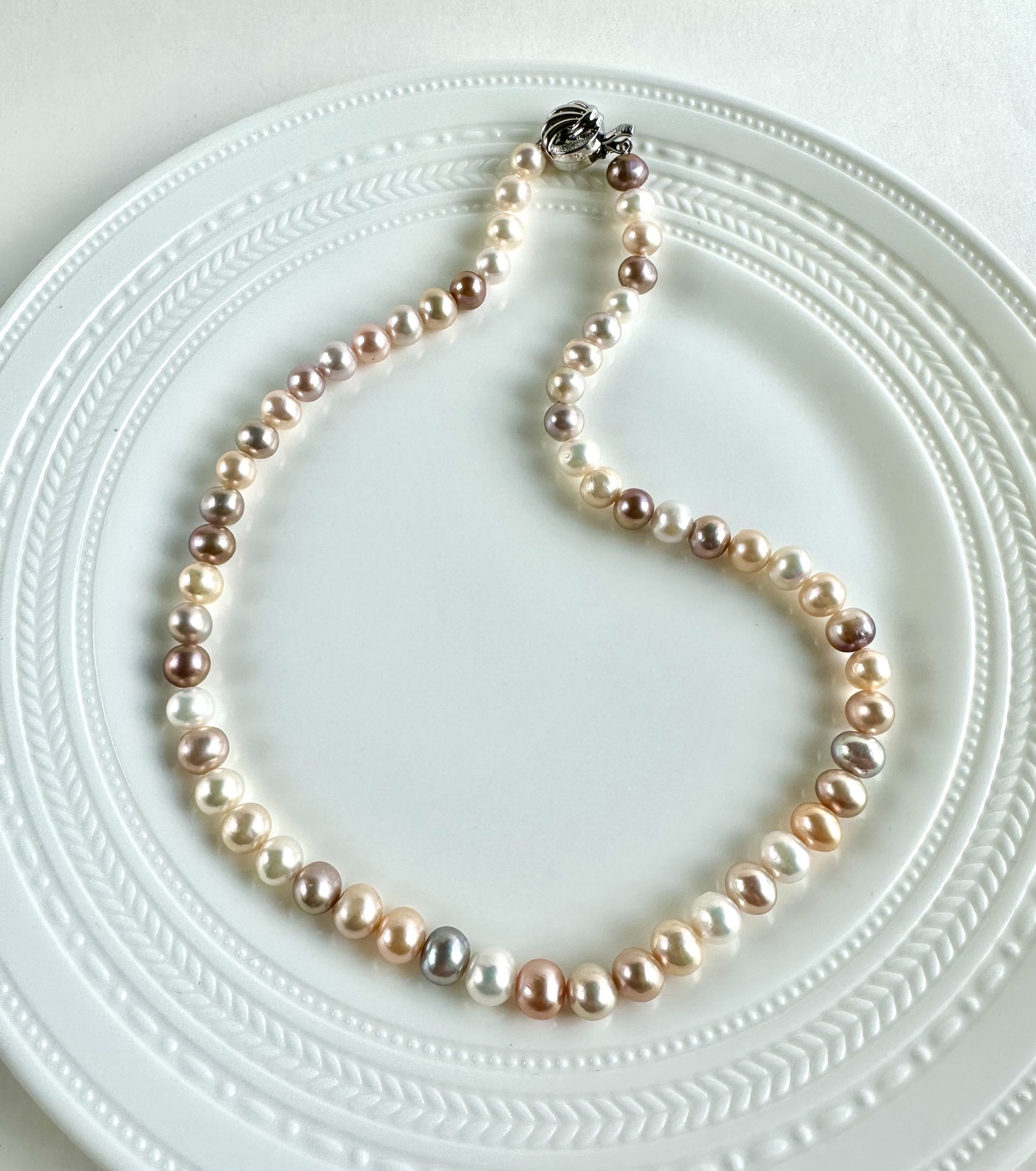 ナチュラルピンク ライトパープルマルチバロック ネックレス fit=scale-down,w=1200