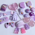 パープルデコパーツアソート　おまかせセット