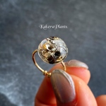 〖再販〗【蛇とオニキス】白蛇のタリスマンリング✶無限の発展✶ring of talisman/KakeraPlants