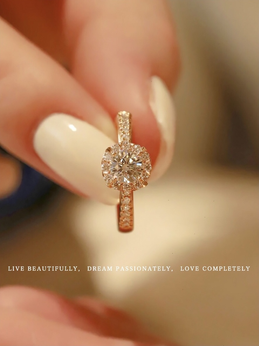 モアサナイト ヘイローリング デザイン指輪1ctダイヤモンドMoissanite モアッサナイト Dカラー ヘイローリング キラキラ シルバー925