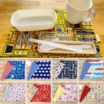 選べる2枚！　小さめランチョン（おやつ）マット　20cm×30cm