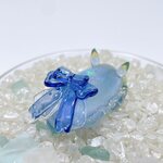 【専用】U639［リボン］宇宙を宿すガラスのウミウシ