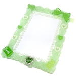 【即購入OK‼️】黄緑 ライトグリーン B7 硬質ケース ホイップデコ 公式写真 L判